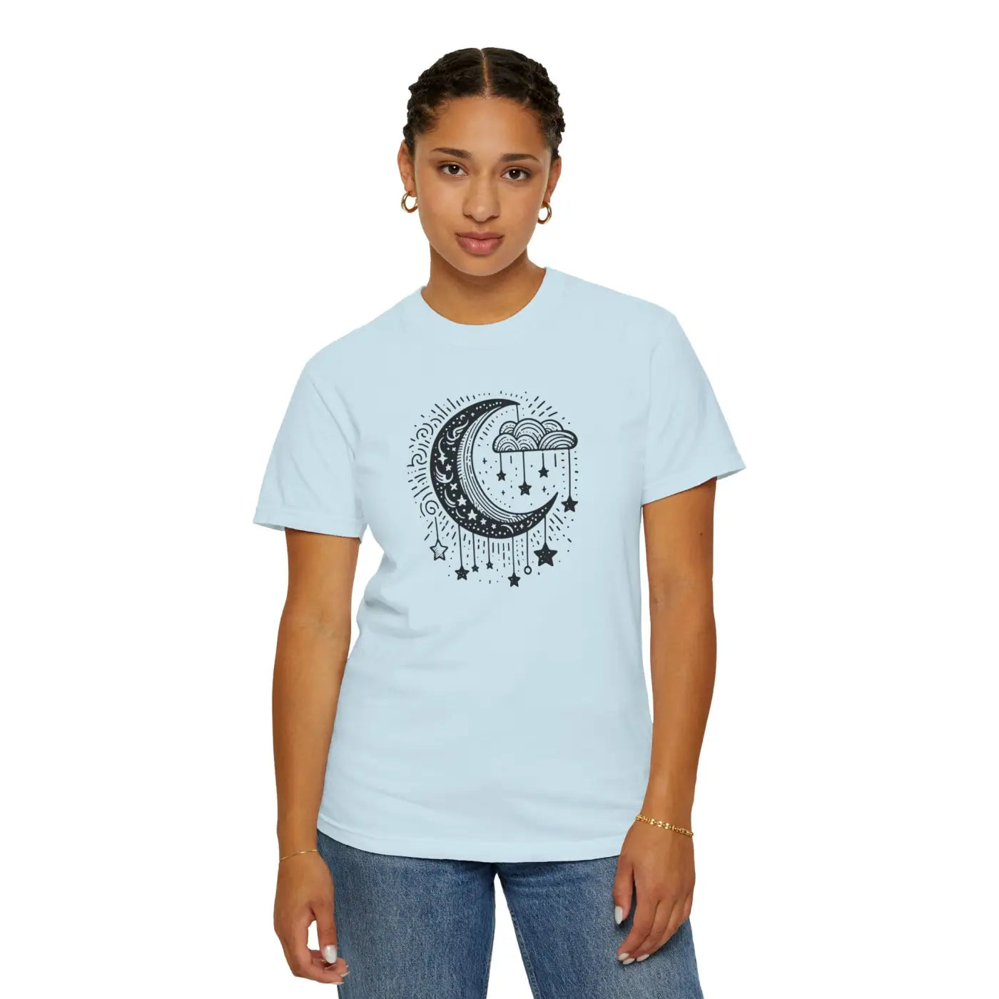 Celestial Dreamer Unisex Tee - Cosmic Flair Design - DipaliZ