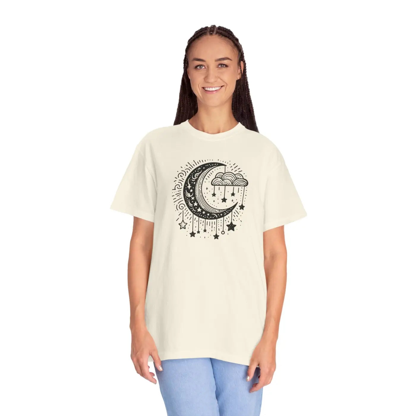 Celestial Dreamer Unisex Tee - Cosmic Flair Design - DipaliZ