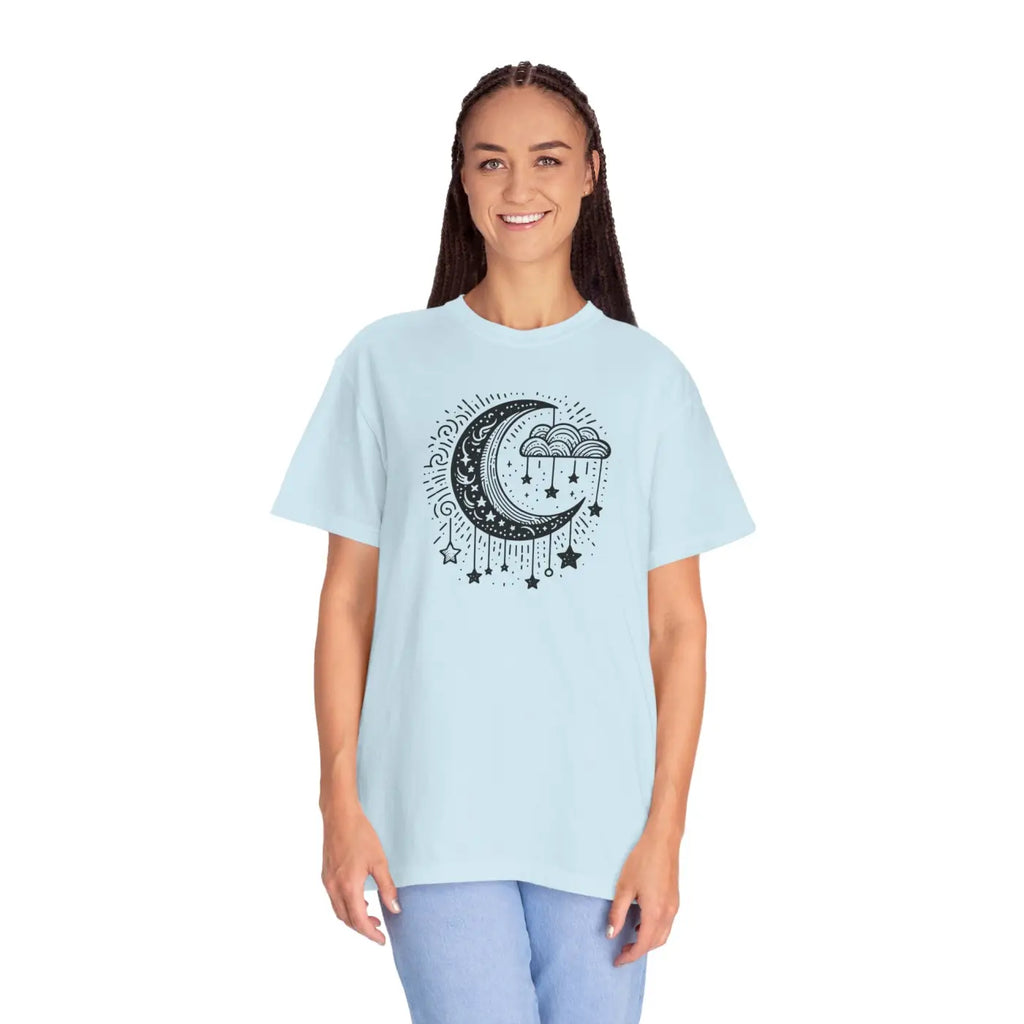 Celestial Dreamer Unisex Tee - Cosmic Flair Design - DipaliZ