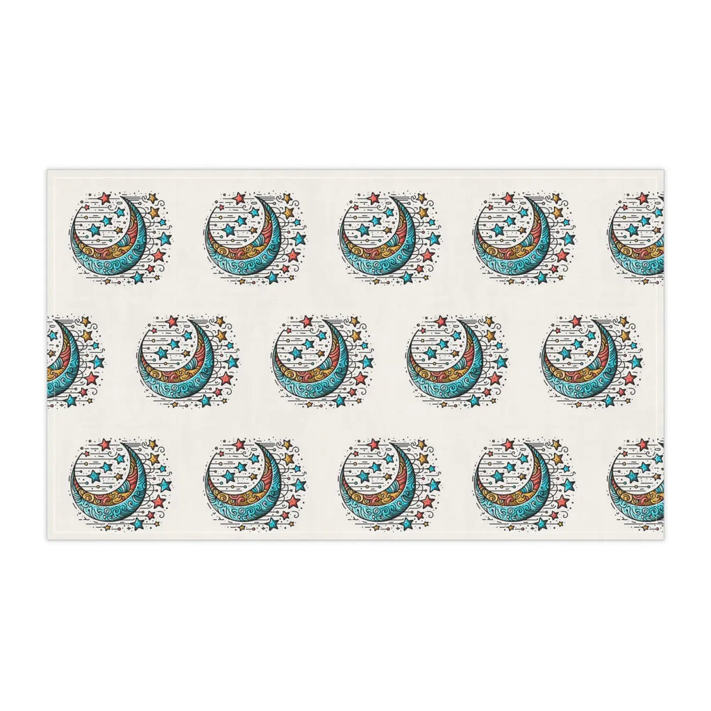 Whimsical Kitchen Towels - Dreamy Stars Cotton Design - DipaliZ