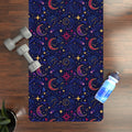 Cosmic Nights Rubber Yoga Mat - Natural Rubber Design - DipaliZ