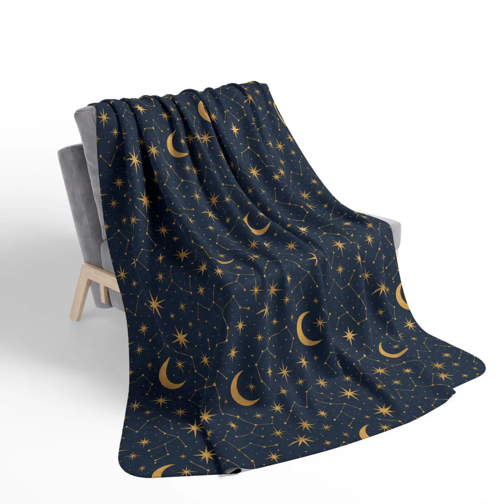 Celestial Sherpa Blanket - Ultimate Warmth and Cozy Decor - DipaliZ