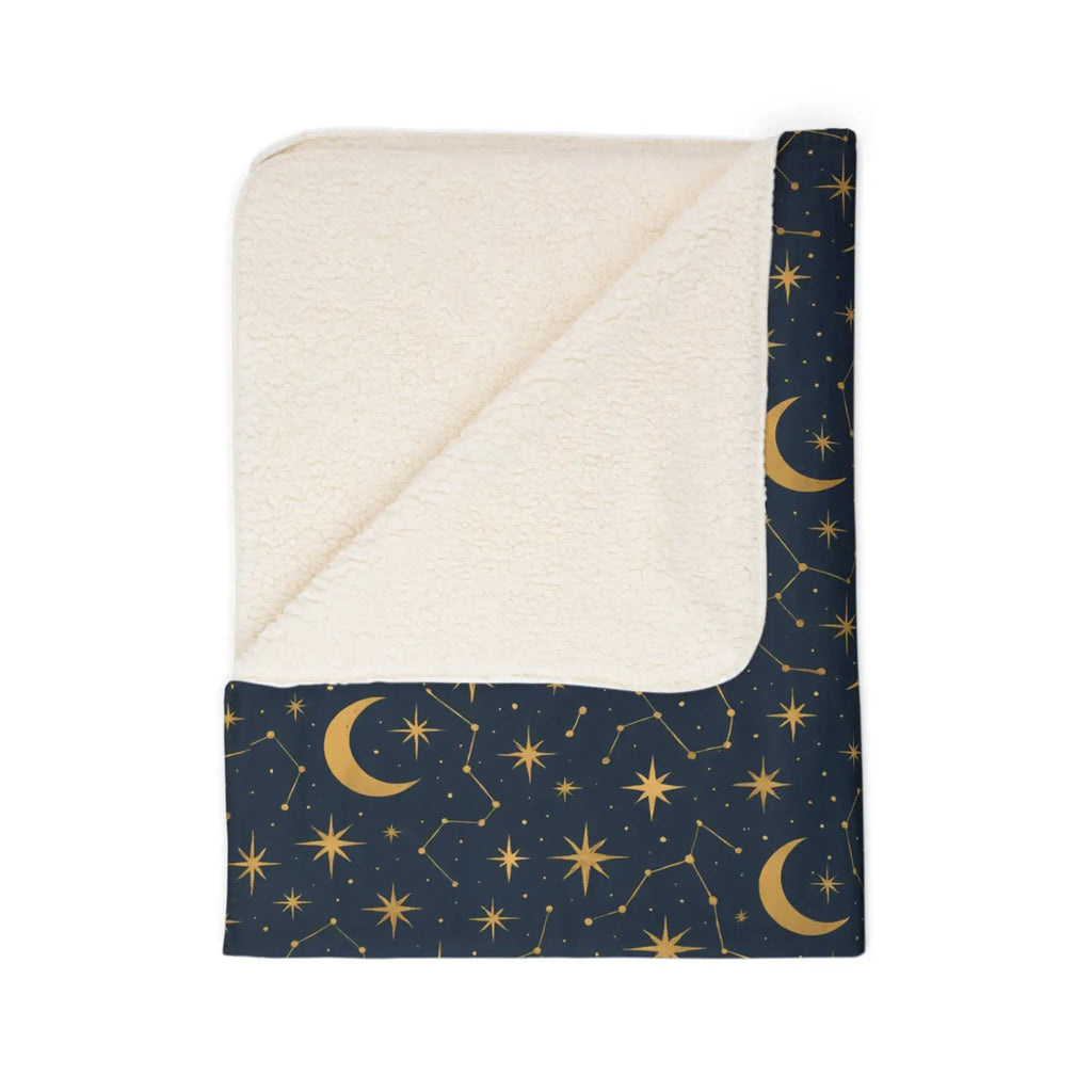 Celestial Sherpa Blanket - Ultimate Warmth and Cozy Decor - DipaliZ