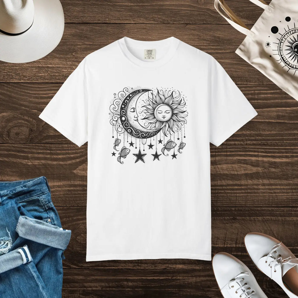 Bohemian Graphic T-Shirt - Effortless Cool Vibe - DipaliZ
