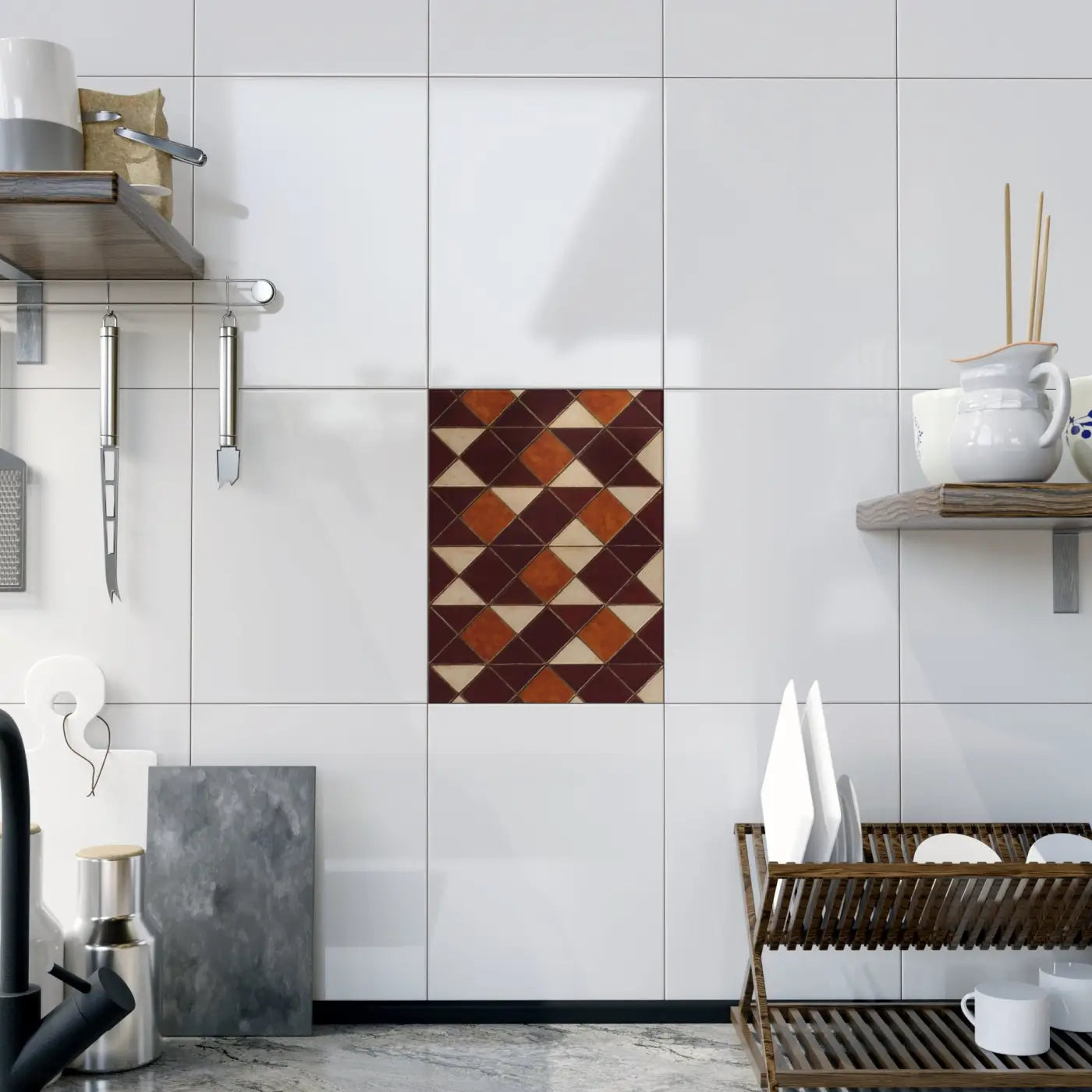 Premium Ceramic Photo Tile - Decorative Art Decor - DipaliZ