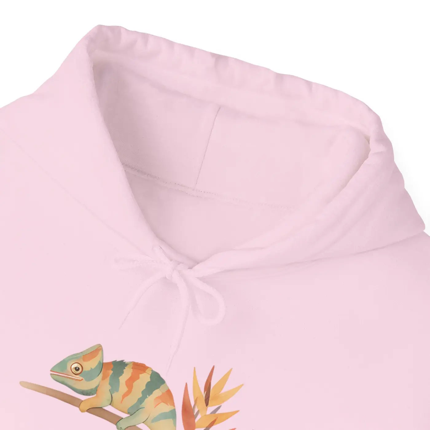 Chameleon Mood Tropical Energy Hoodie - Colorful Graphic - DipaliZ