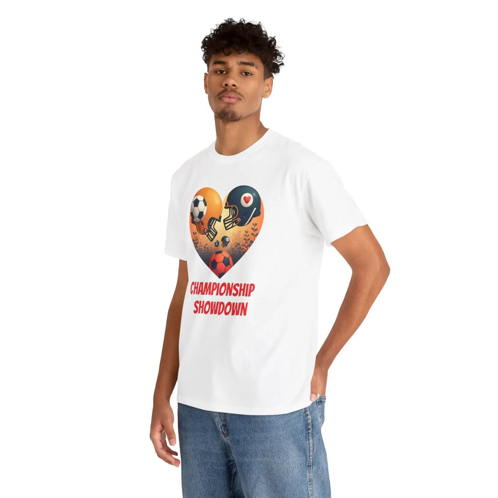 Championship Showdown Unisex Heavy Cotton Tee - Specially Spun - DipaliZ