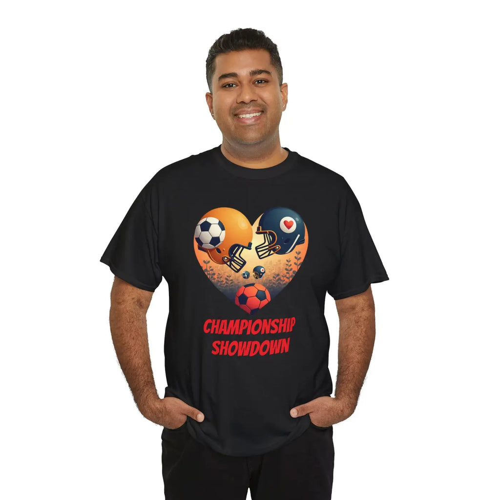 Championship Showdown Unisex Heavy Cotton Tee - Specially Spun - DipaliZ
