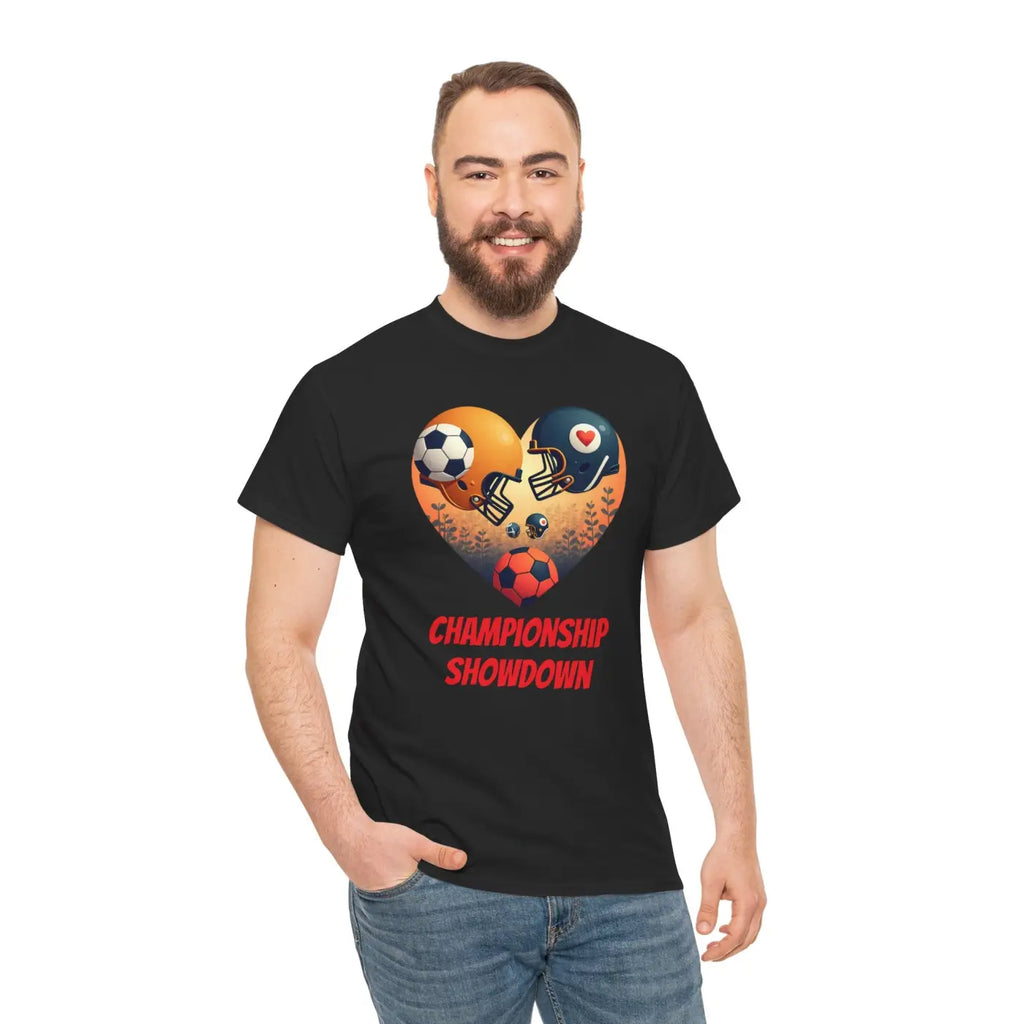 Championship Showdown Unisex Heavy Cotton Tee - Specially Spun - DipaliZ