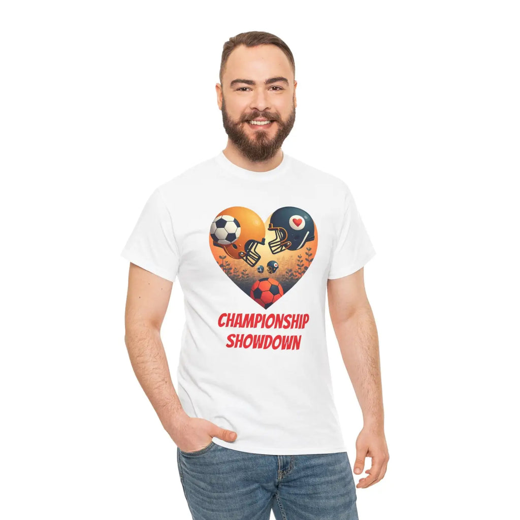 Championship Showdown Unisex Heavy Cotton Tee - Specially Spun - DipaliZ