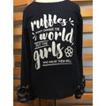Change the World Denim Ruffle Cuff Shirts - Retiring