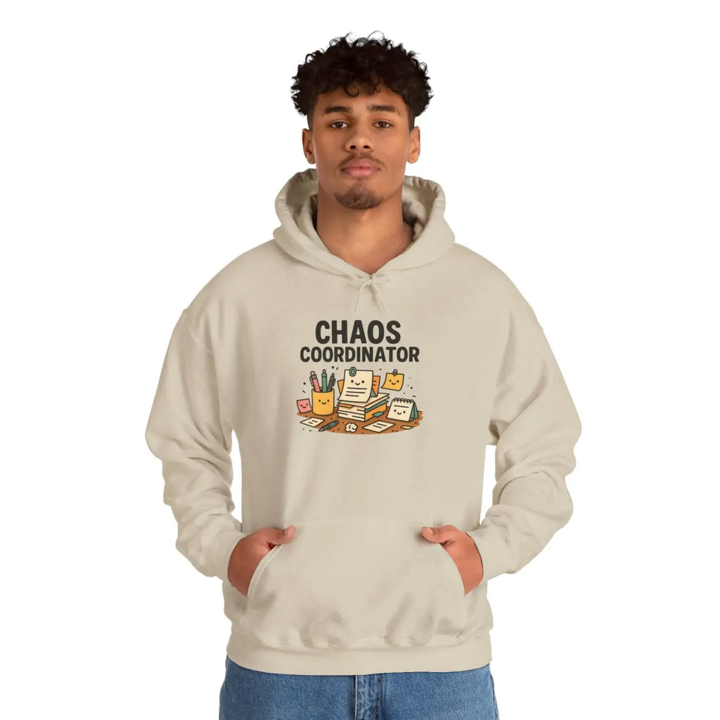 Chaos Coordinator Hoodie - Cozy Fun Office Wear - DipaliZ