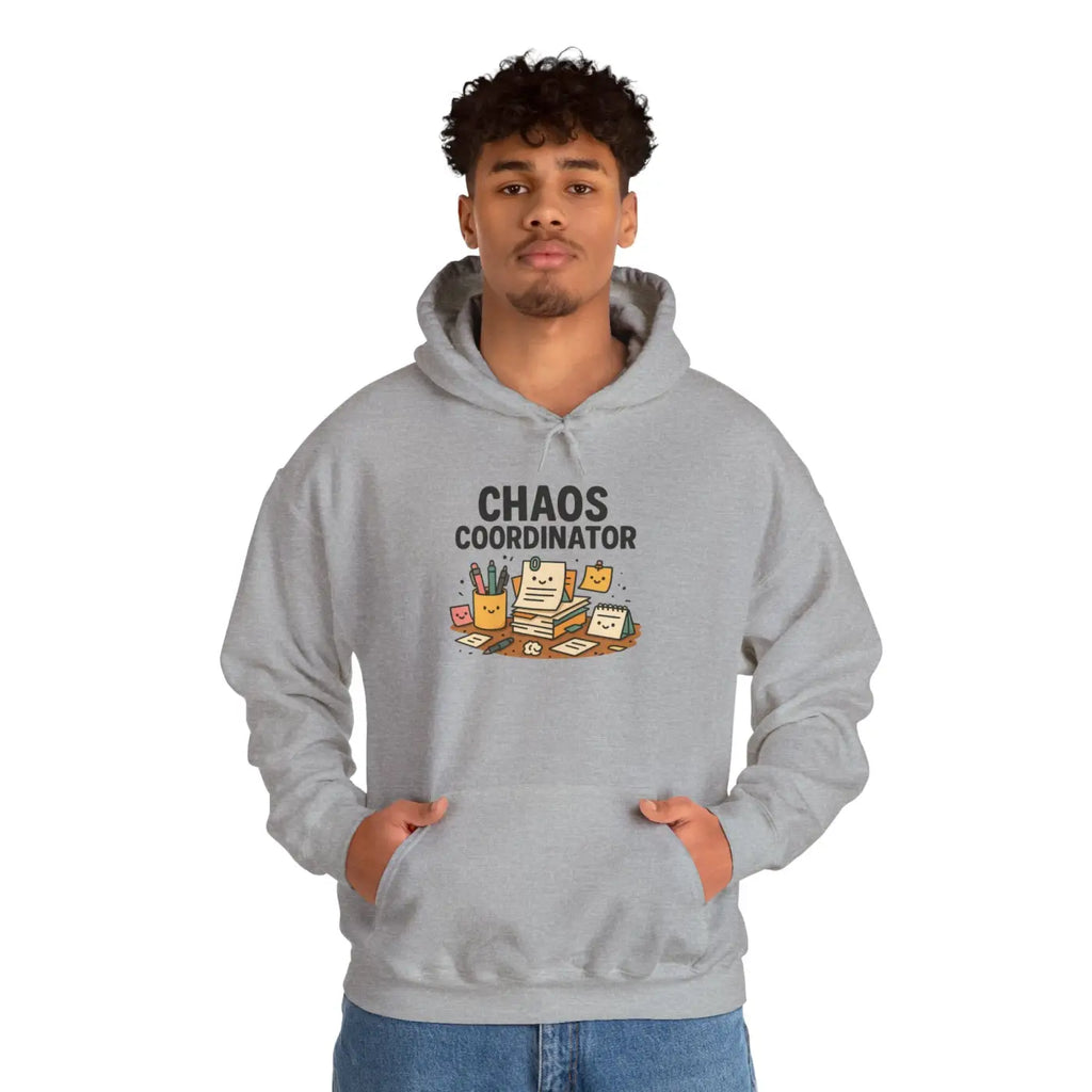 Chaos Coordinator Hoodie - Cozy Fun Office Wear - DipaliZ