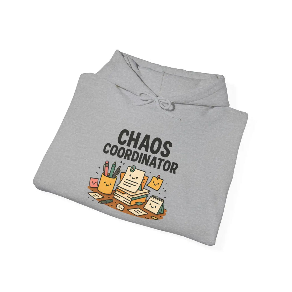 Chaos Coordinator Hoodie - Cozy Fun Office Wear - DipaliZ