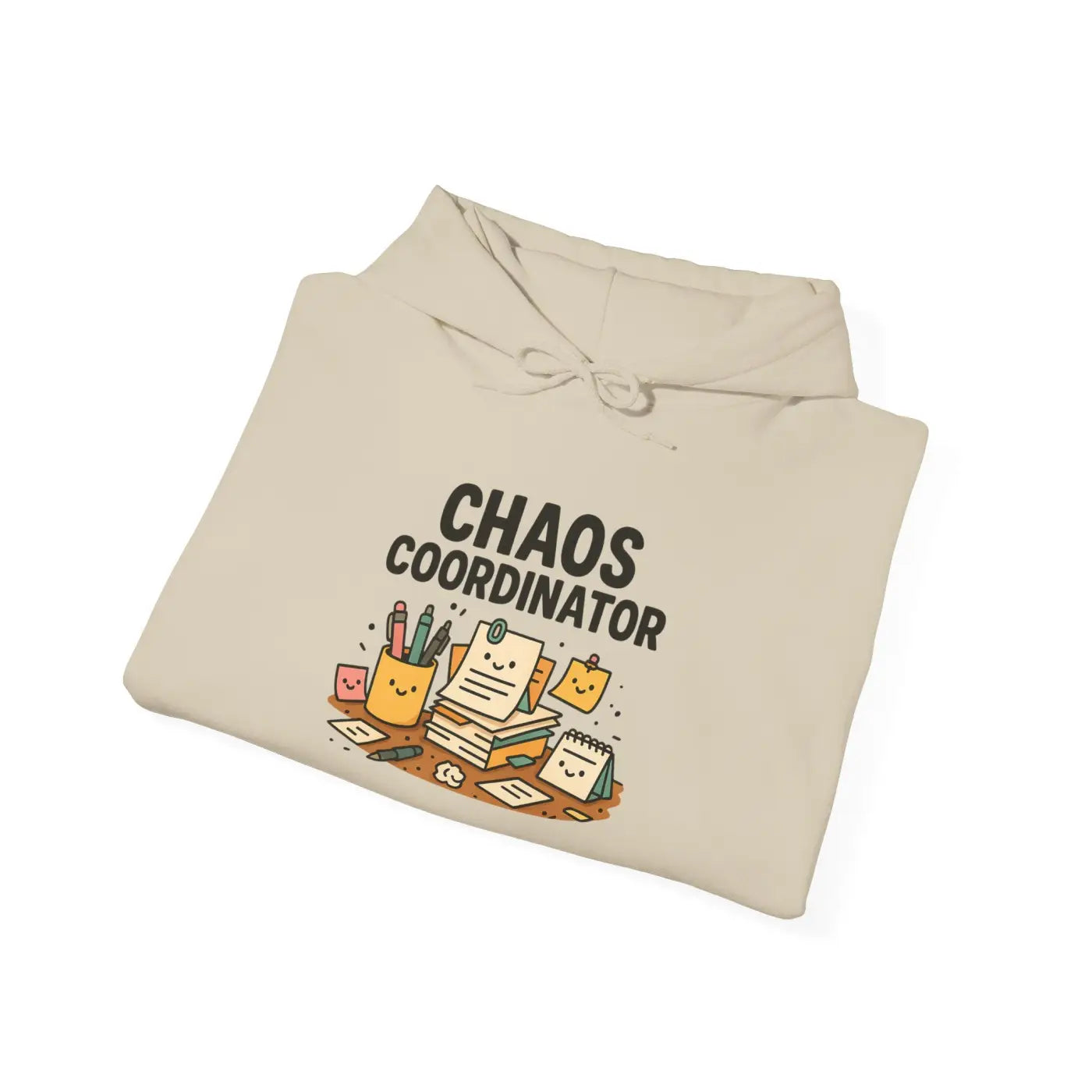 Chaos Coordinator Hoodie - Cozy Fun Office Wear - DipaliZ