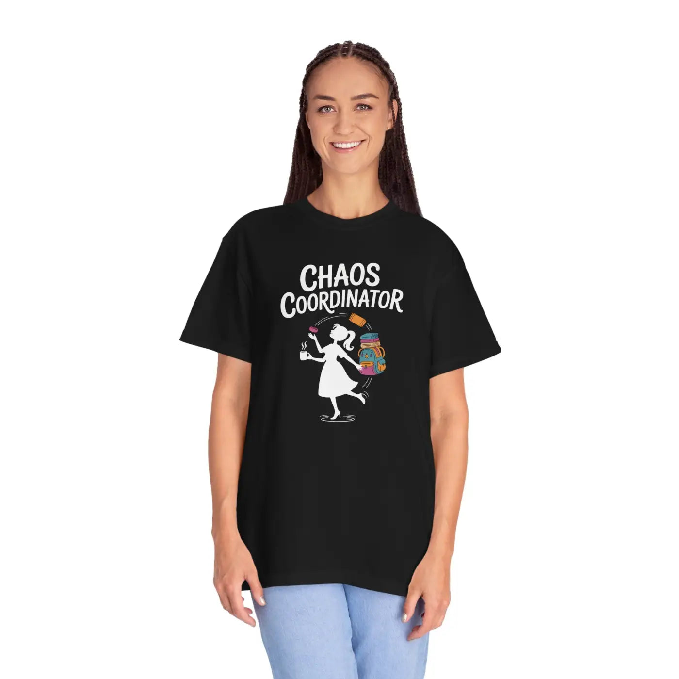 Chaos Coordinator Unisex Garment-Dyed T-Shirt - Busy Lives - DipaliZ