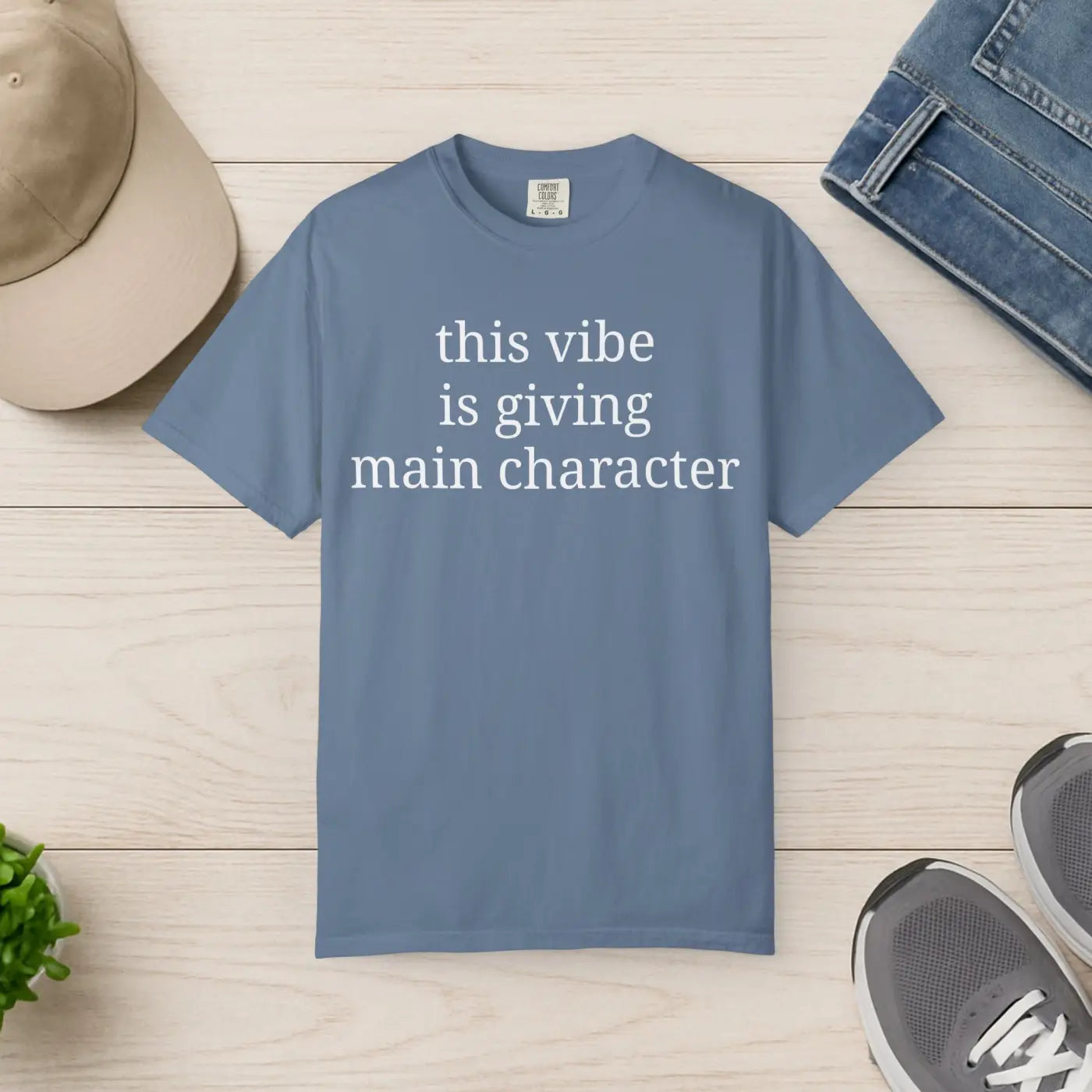 Relaxed Fit Clothing - Vibe Unisex Style Everyday Tee - DipaliZ