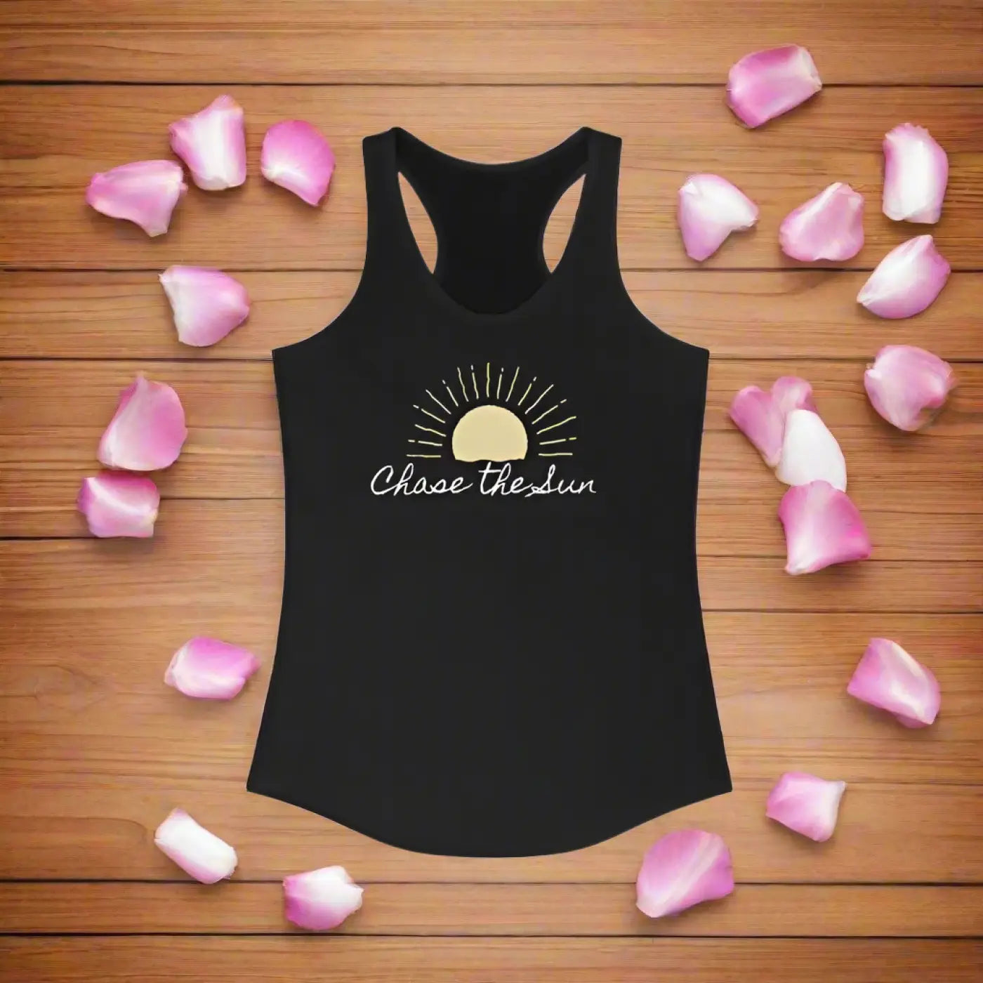 Women's Ideal Racerback Tank - Chase the Sun Athletic - DipaliZ