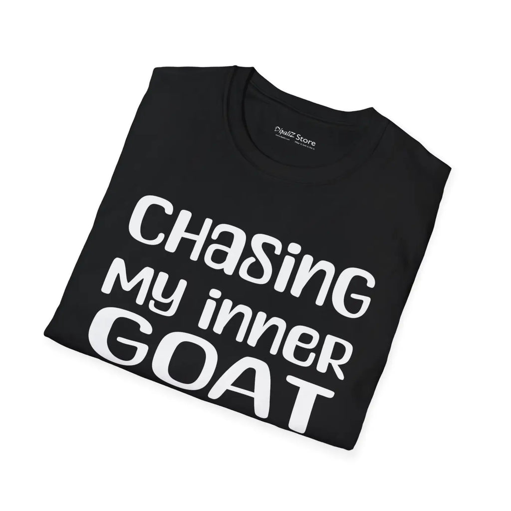 Unisex Softstyle Tee - Goat Vibes Tear-Away Label - DipaliZ