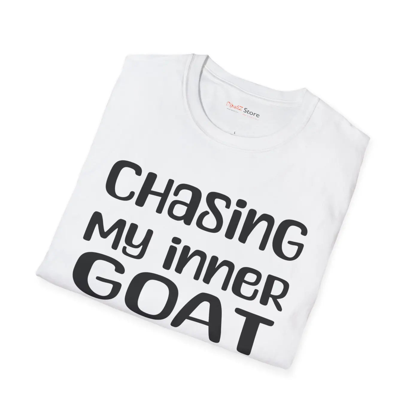 Unisex Softstyle Tee - Goat Vibes Tear-Away Label - DipaliZ
