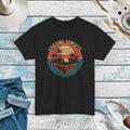 Heavy Cotton Tee - Chasing Sunsets Island Design - DipaliZ