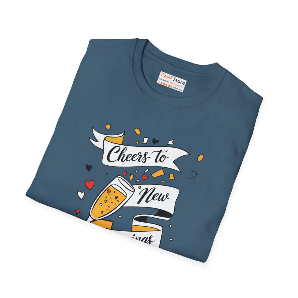 Graphic Tees - Cheers to New Beginnings Collection - DipaliZ