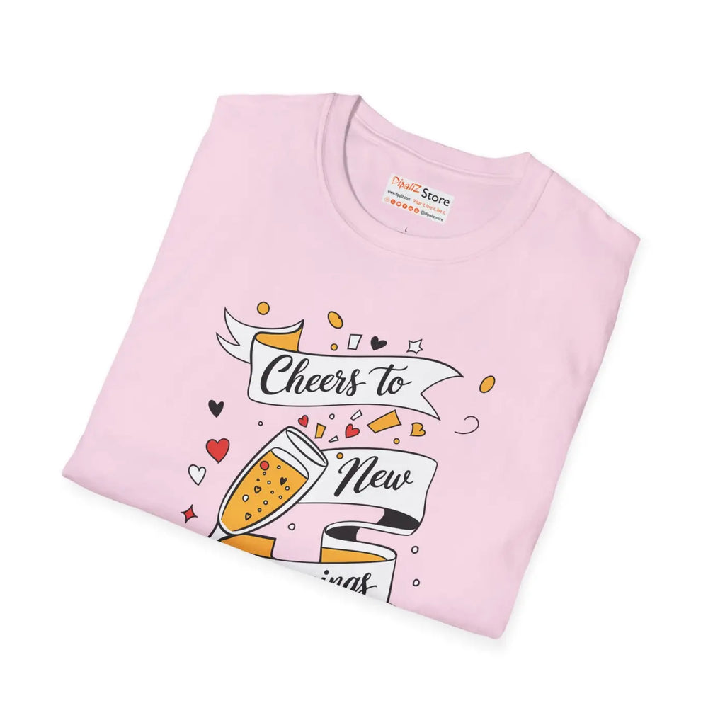 Graphic Tees - Cheers to New Beginnings Collection - DipaliZ