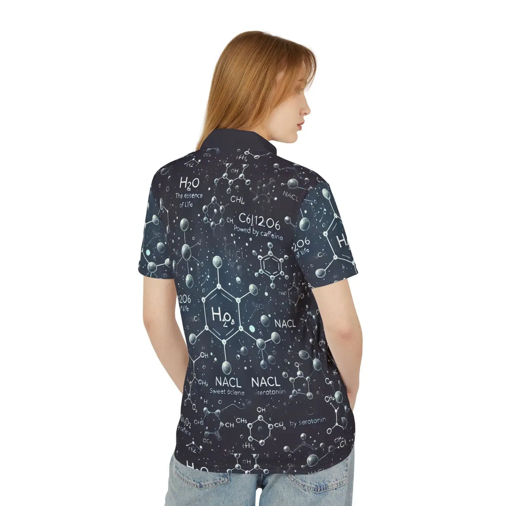 Mindblowing Chemical Formula Unisex Polo Shirt - DipaliZ