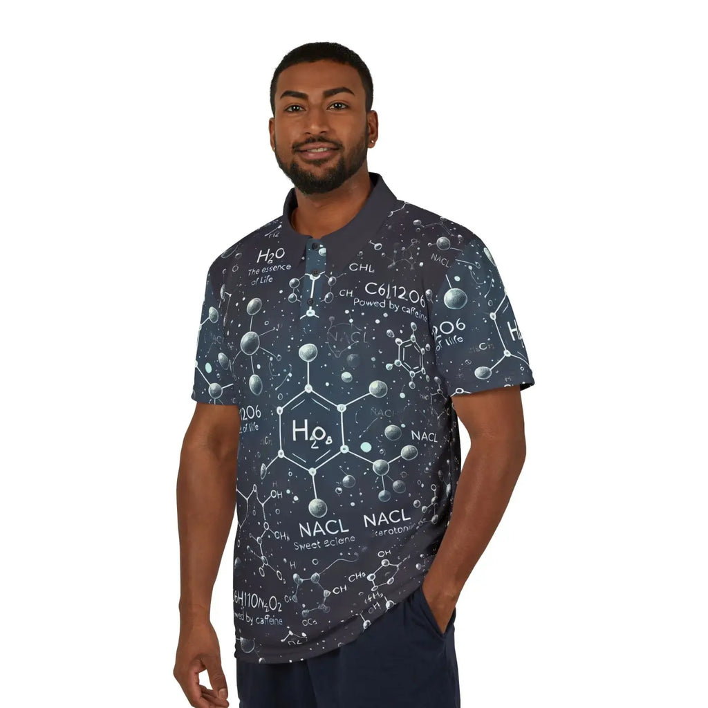 Mindblowing Chemical Formula Unisex Polo Shirt - DipaliZ