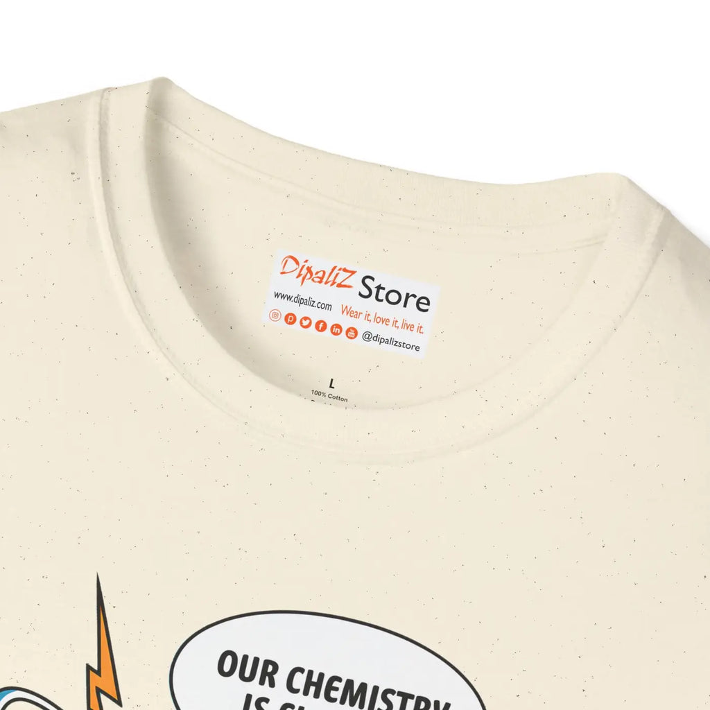 Electric Chemistry Vibes Unisex Softstyle Tee - 100% Cotton - DipaliZ