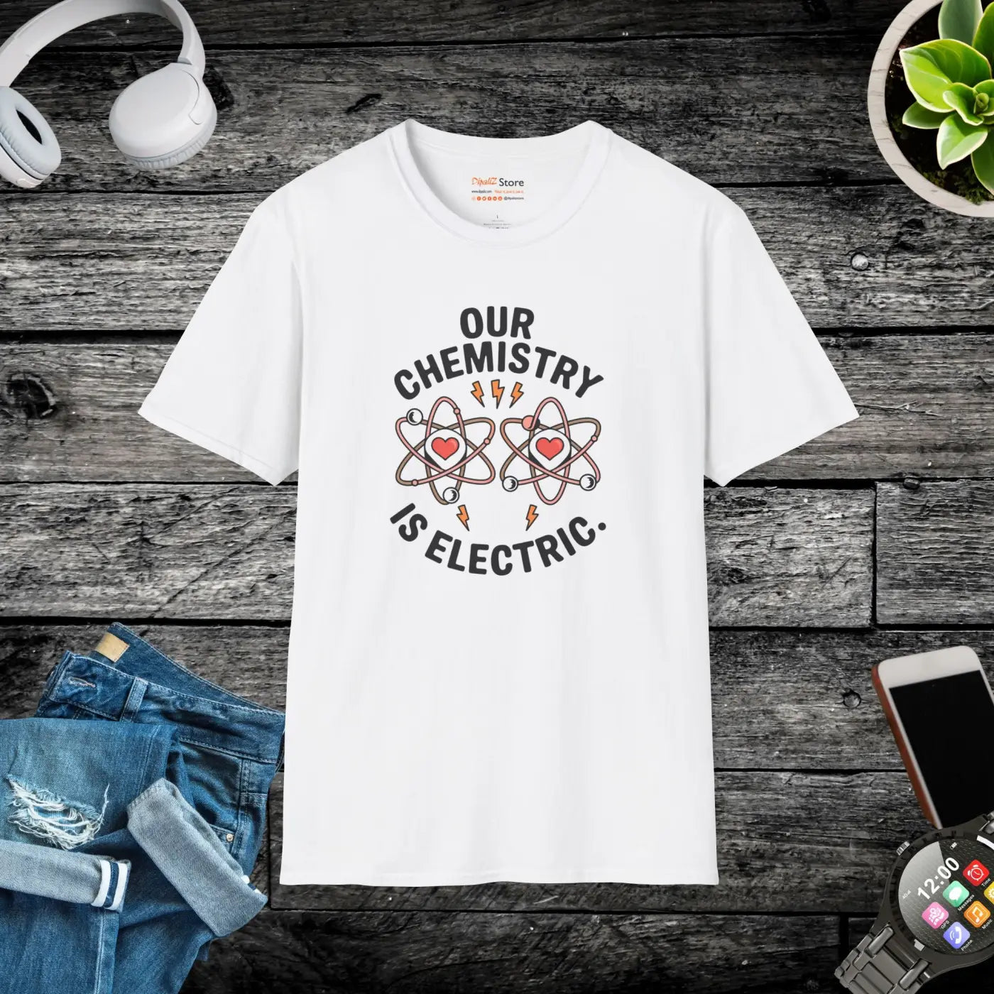 Electric Unisex Softstyle Tee - Ultra Soft Comfort - DipaliZ