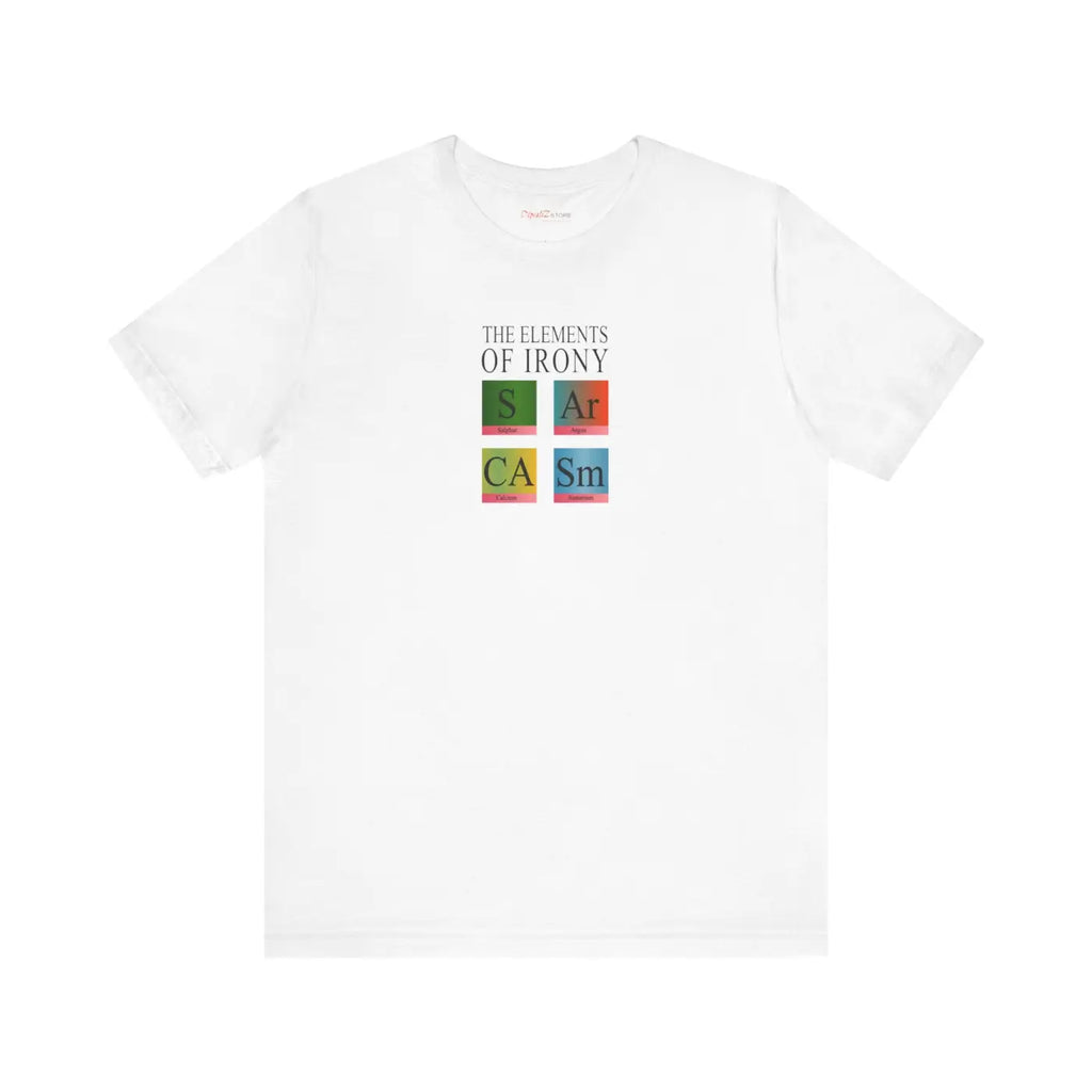 Chemistry Elements Pun T-Shirt - Unisex Cotton Tee - DipaliZ