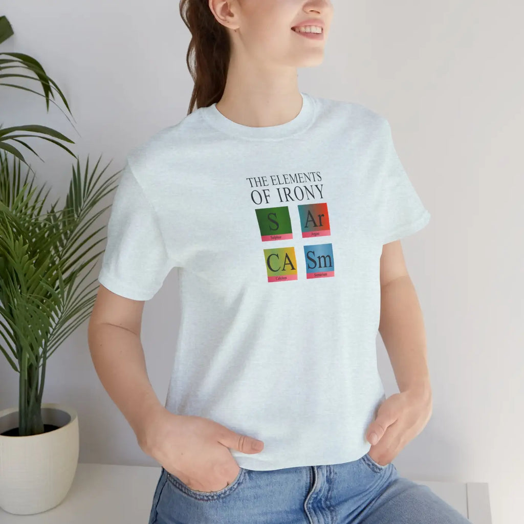 Chemistry Elements Pun T-Shirt - Unisex Cotton Tee - DipaliZ
