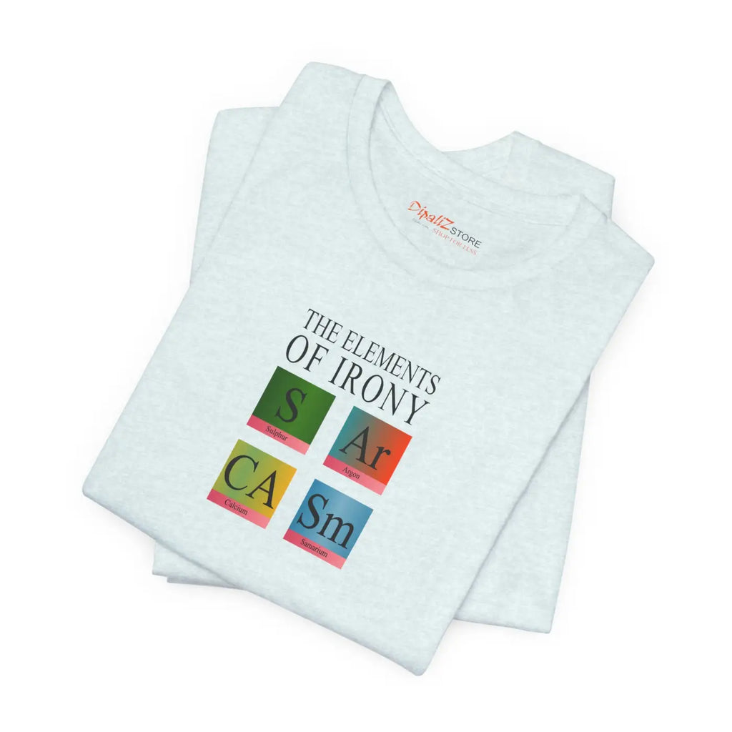 Chemistry Elements Pun T-Shirt - Unisex Cotton Tee - DipaliZ