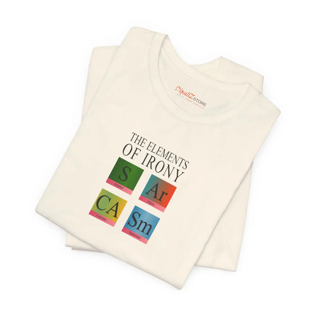 Chemistry Elements Pun T-Shirt - Unisex Cotton Tee - DipaliZ