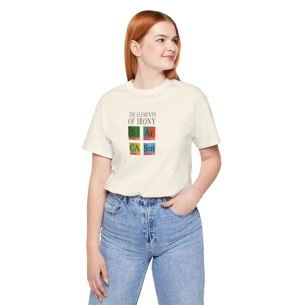 Chemistry Elements Pun T-Shirt - Unisex Cotton Tee - DipaliZ