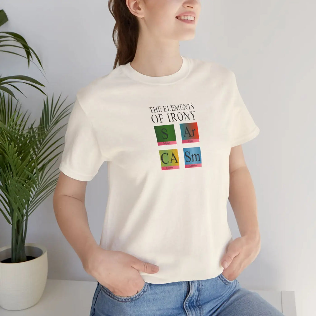 Chemistry Elements Pun T-Shirt - Unisex Cotton Tee - DipaliZ