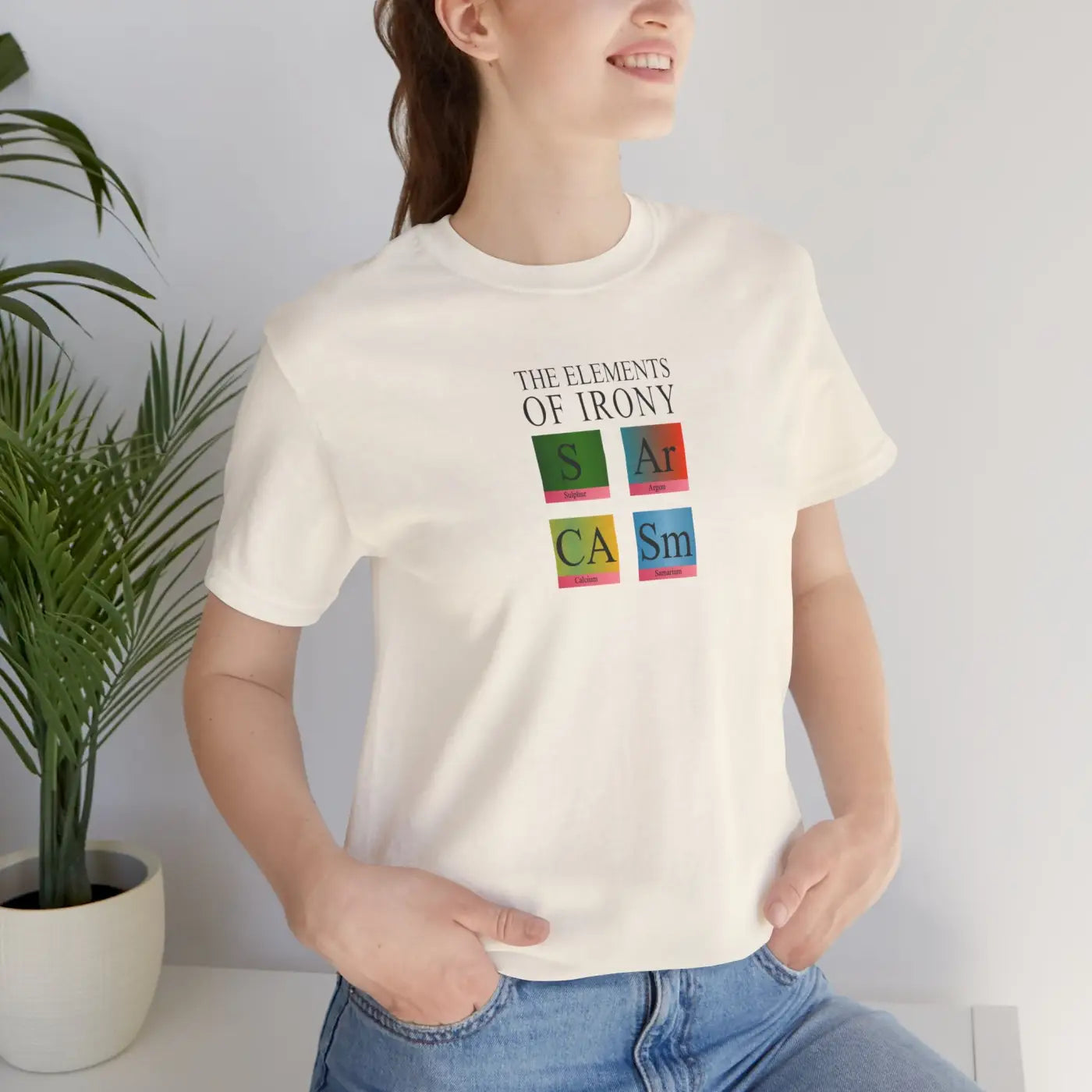 Chemistry Elements Pun T-Shirt - Unisex Cotton Tee - DipaliZ