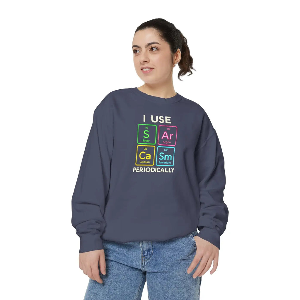 Chemistry Sweatshirt - Cozy Periodic Table Design - DipaliZ
