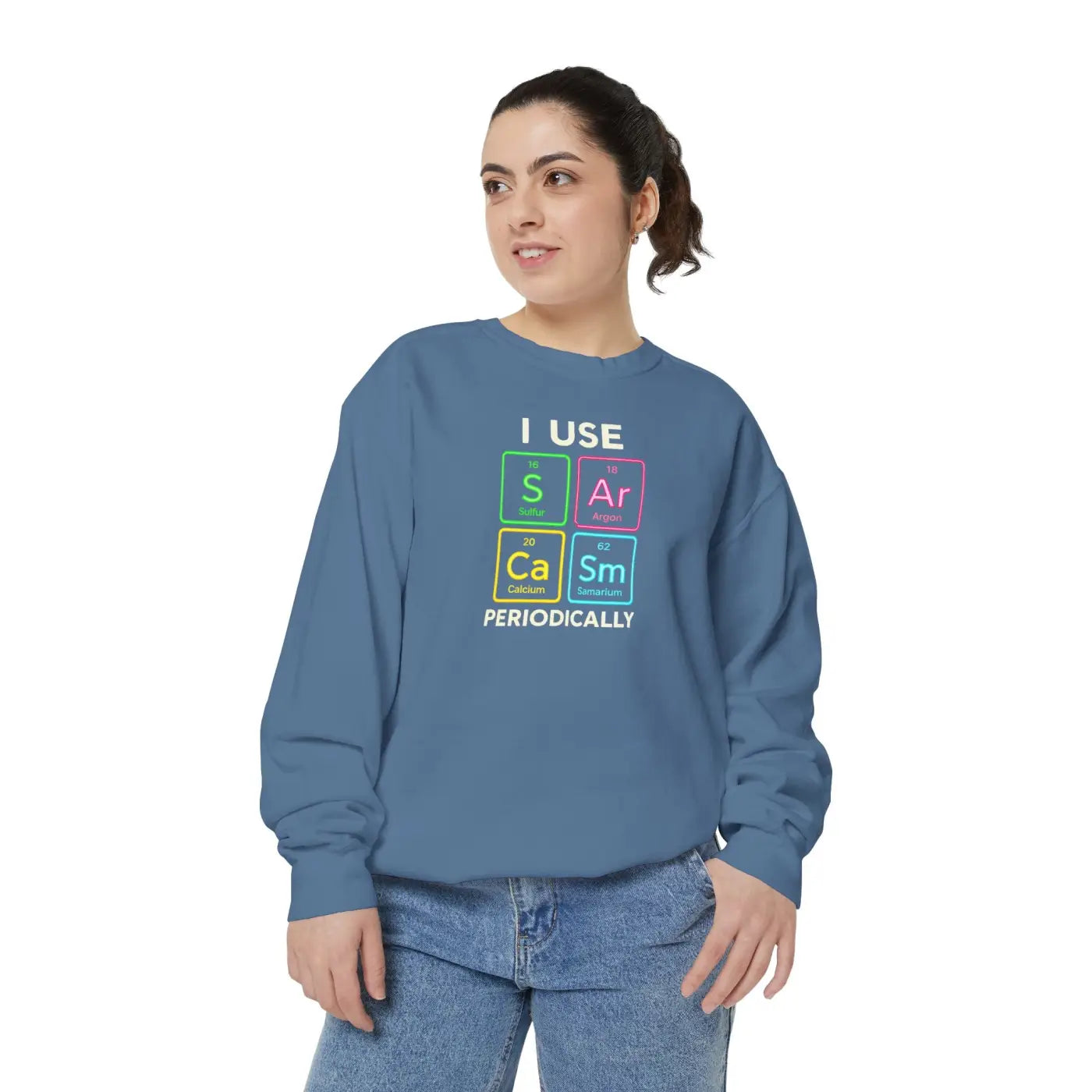 Chemistry Sweatshirt - Cozy Periodic Table Design - DipaliZ
