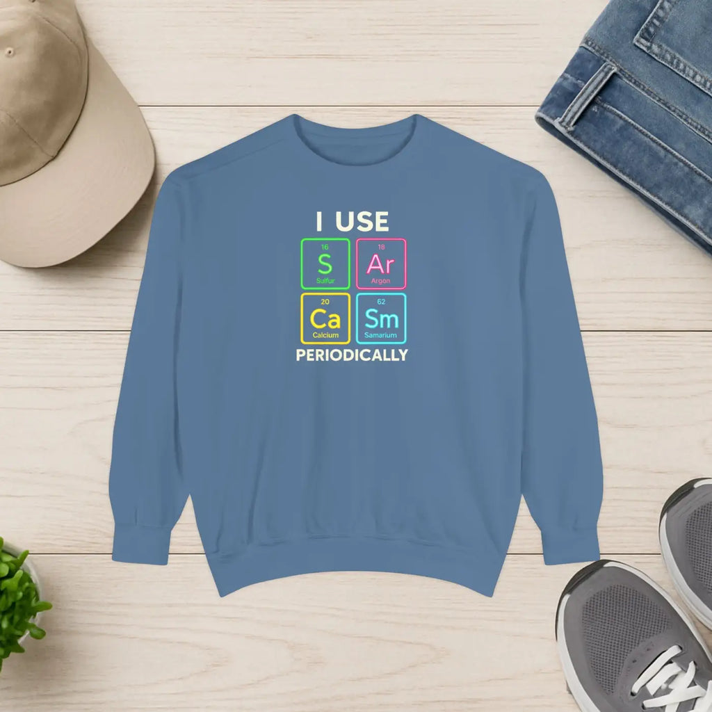 Chemistry Sweatshirt - Cozy Periodic Table Design - DipaliZ