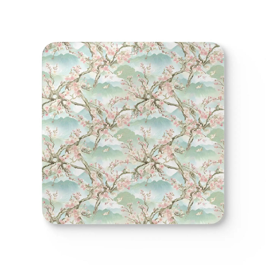 Cherry Blossom Art Coasters - High-Gloss MDF Set - DipaliZ