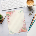 Dragonfly Ruled Notepad - Magnetic Backing Design - DipaliZ