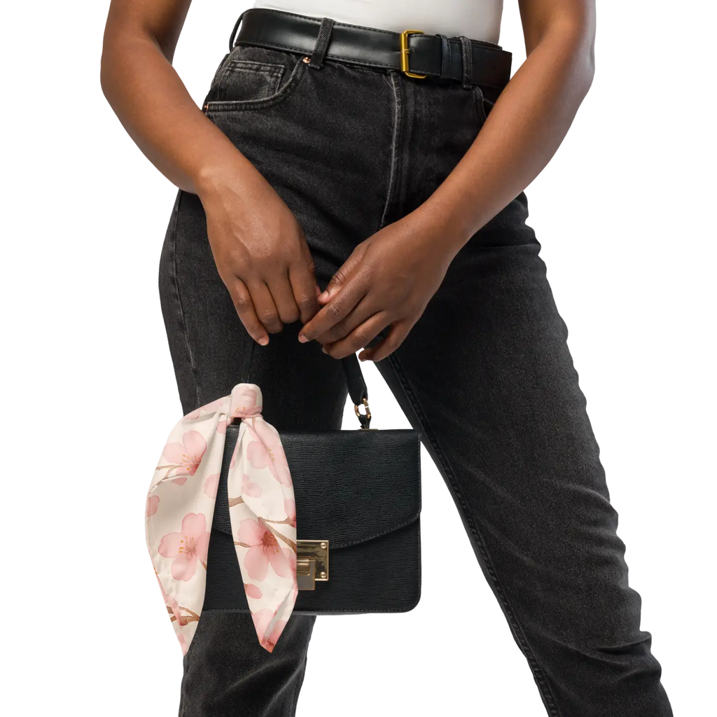 Cherry Blossom All-Over Print Bandana - Ultra-Soft Spring - DipaliZ