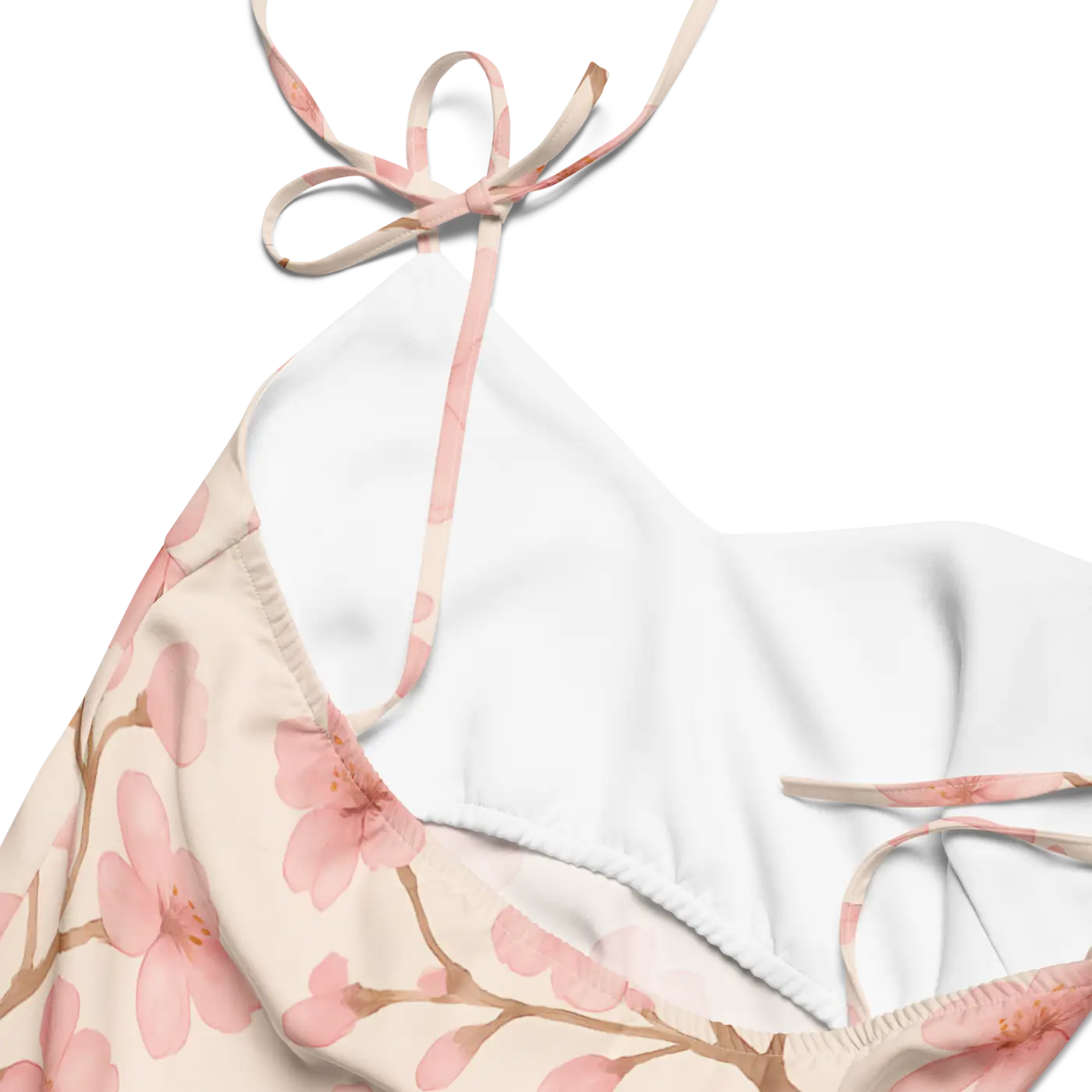 Cherry Blossom Midi Dress - Built-In Bra Support - DipaliZ