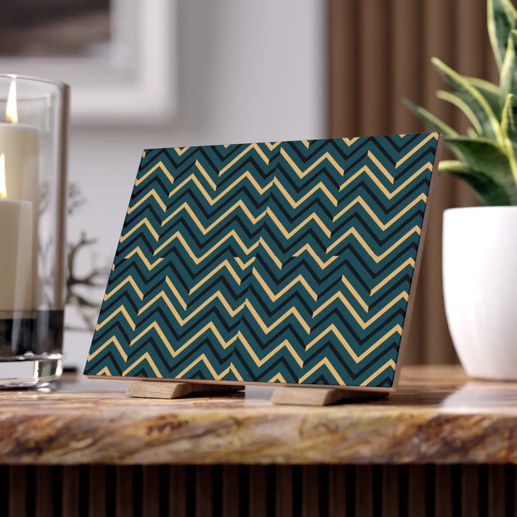 Premium Ceramic Photo Tile - Bold Wall Design - DipaliZ