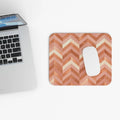 Vibrant Chevron Mouse Pad - Non-Slip Rubber Base - DipaliZ
