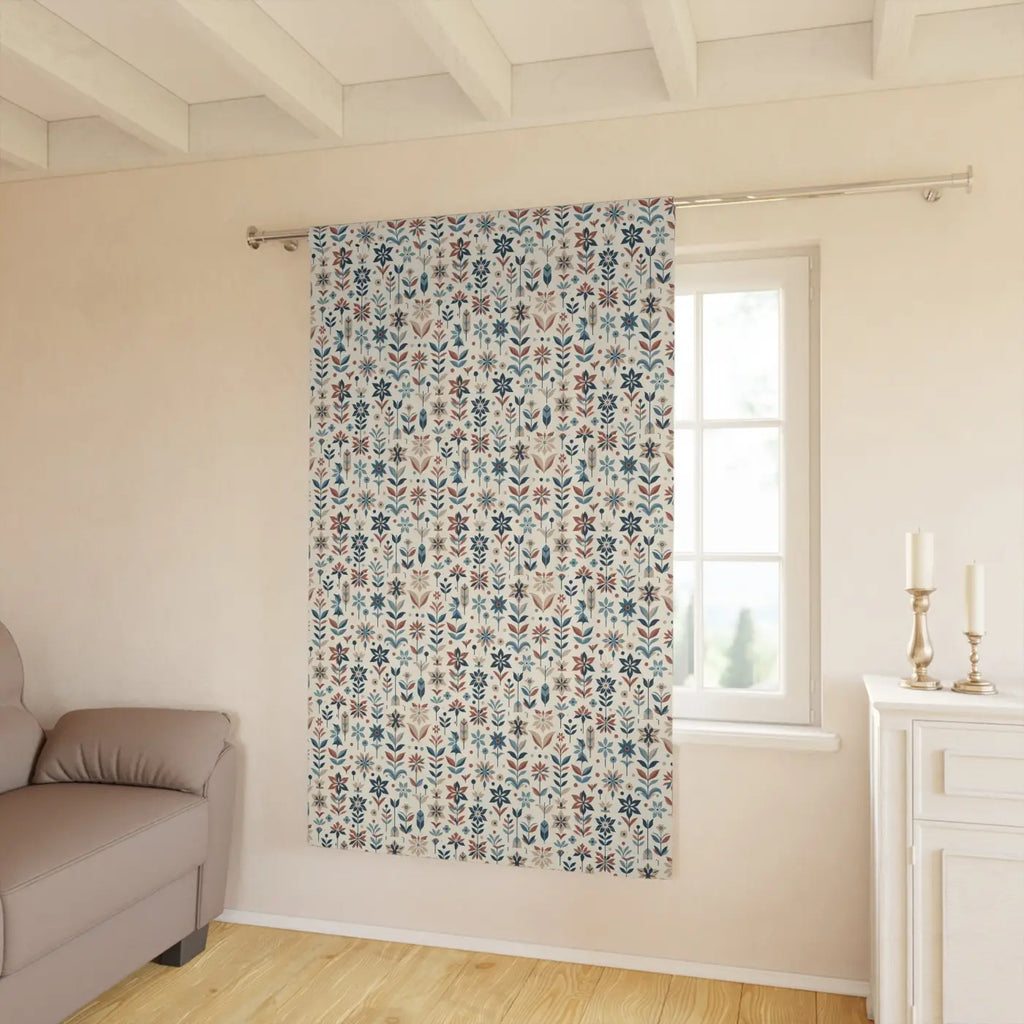 Chic Floral Window Curtains - Brighten Your Living Space - DipaliZ