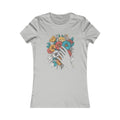 Hand Holding Bouquet Paint Illustration Women's Favorite Tee - DipaliZ