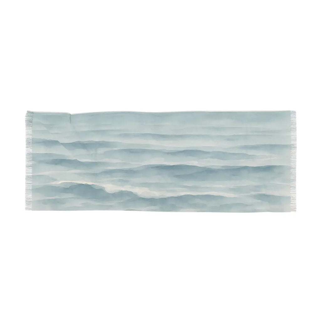 Ocean Wave Scarf - Chic Light Summer Style - DipaliZ